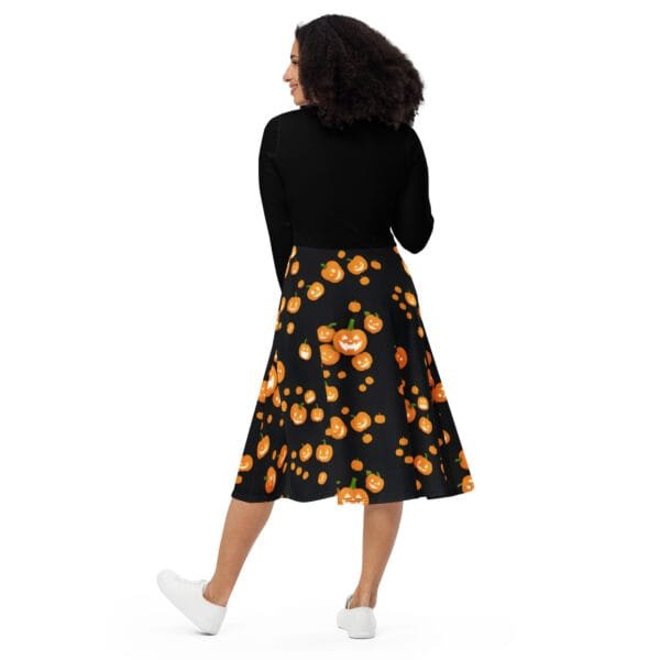Jack-O'-Lantern Midi Dress (with Pockets!) - Image 3