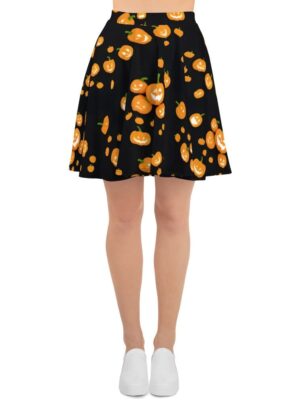 Halloween skater skirt