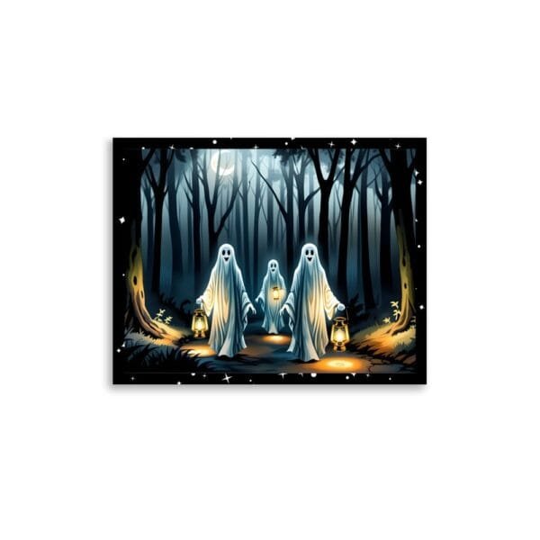 "Ghost Walk" Lantern Trio Poster - Image 3