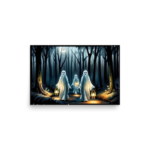 "Ghost Walk" Lantern Trio Poster - Image 5