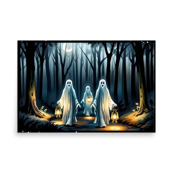 "Ghost Walk" Lantern Trio Poster - Image 9