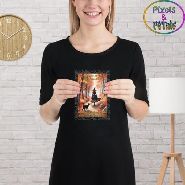 "Once Upon a Time" Witch & Cat Poster - Image 13