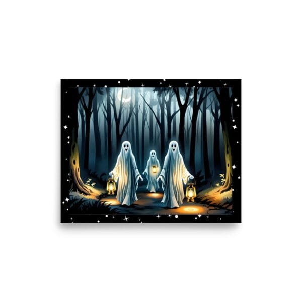 "Ghost Walk" Lantern Trio Poster - Image 11