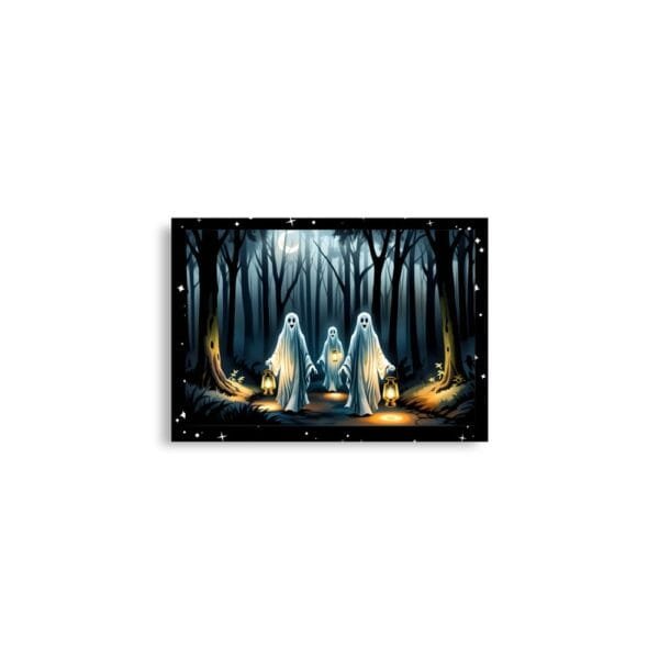 "Ghost Walk" Lantern Trio Poster
