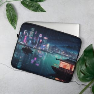Laptop Cases - Pixels and Petals collection featuring stylish and protective laptop sleeves, including unique designs like 'A Cat on Titan' and 'Poker Night in Wonderland