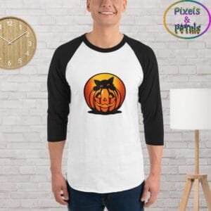 Halloween cat shirt