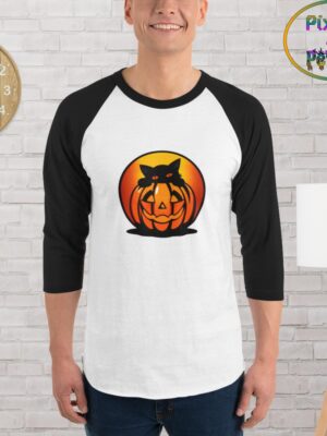 Halloween cat shirt