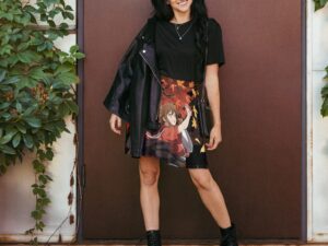 anime skater skirt