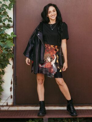 anime skater skirt