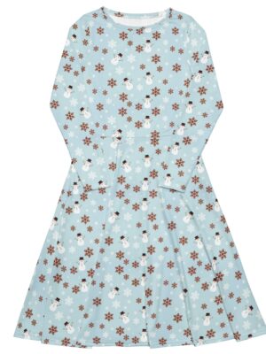 winter midi dress long sleeve pockets