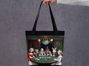 Alice in Wonderland tote bag