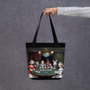 Alice in Wonderland tote bag