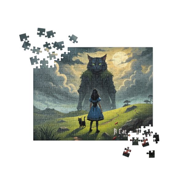 A Cat on Titan Jigsaw puzzle - Image 2