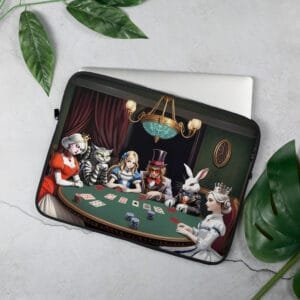 Alice in Wonderland laptop sleeve