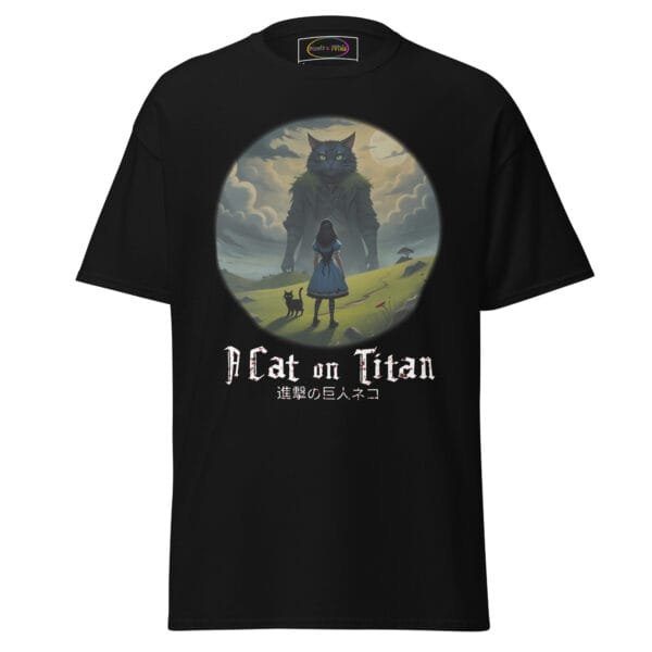 A Cat on Titan Tee - Image 2