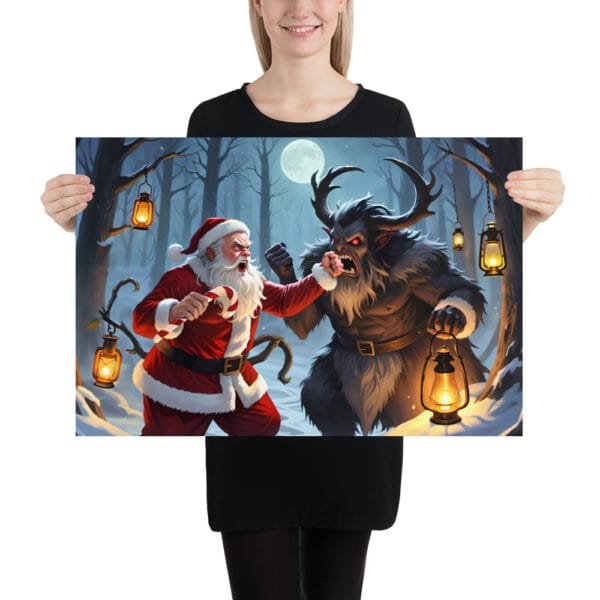 A Yuletide Clash Poster
