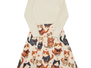 kawaii cat dress