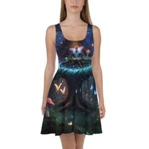 Dance at the Faerie Ring Skater Dress