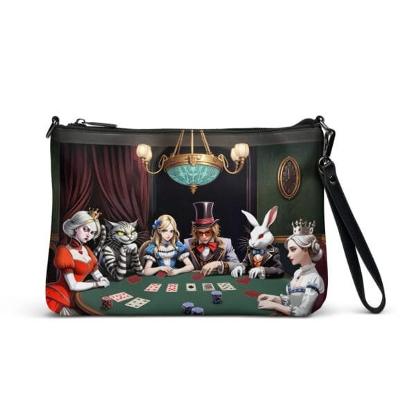 Poker Night in Wonderland Crossbody bag