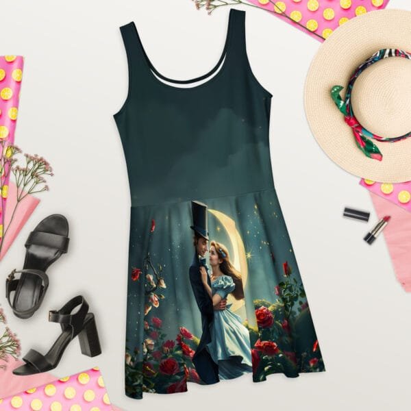 "Moonlit Waltz" Skater Dress - Image 3