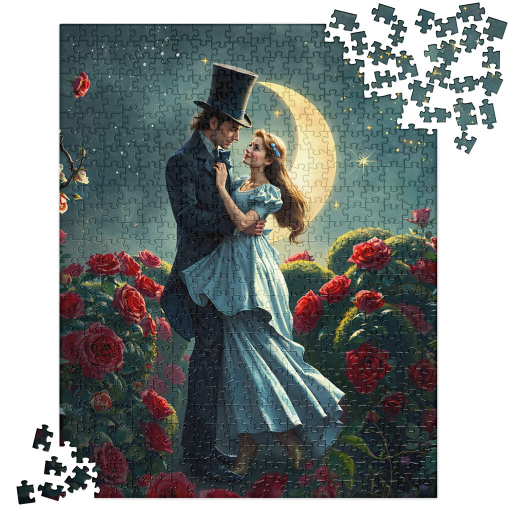 "Moonlit Waltz in Wonderland" Jigsaw puzzle