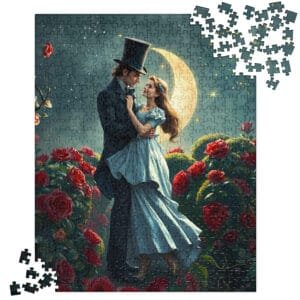 "Moonlit Waltz in Wonderland" Jigsaw puzzle