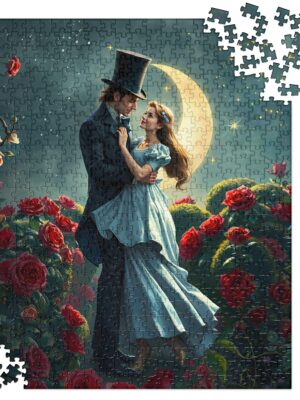 "Moonlit Waltz in Wonderland" Jigsaw puzzle