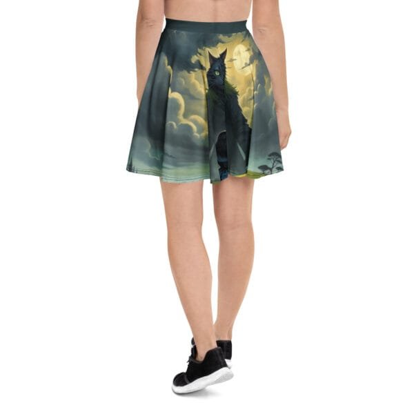 A Cat on Titan Skater Skirt - Image 6