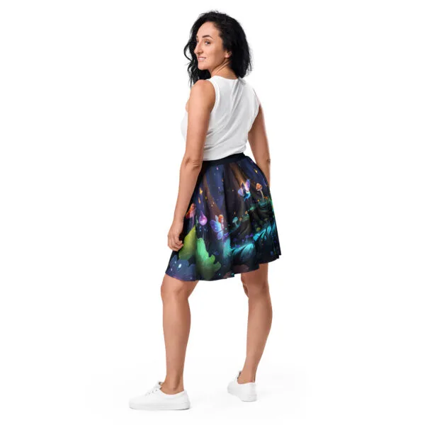 Dance at the Faerie Ring Skater Skirt - Image 3