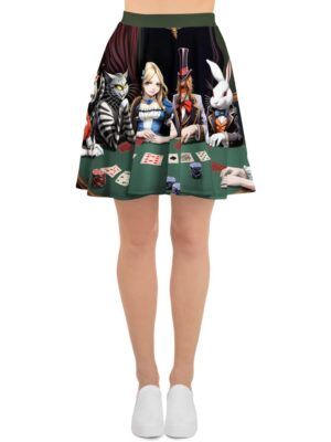 Wonderland skater skirt