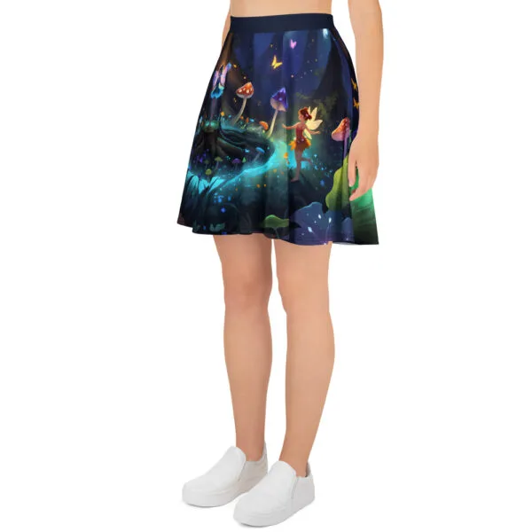 Dance at the Faerie Ring Skater Skirt - Image 7