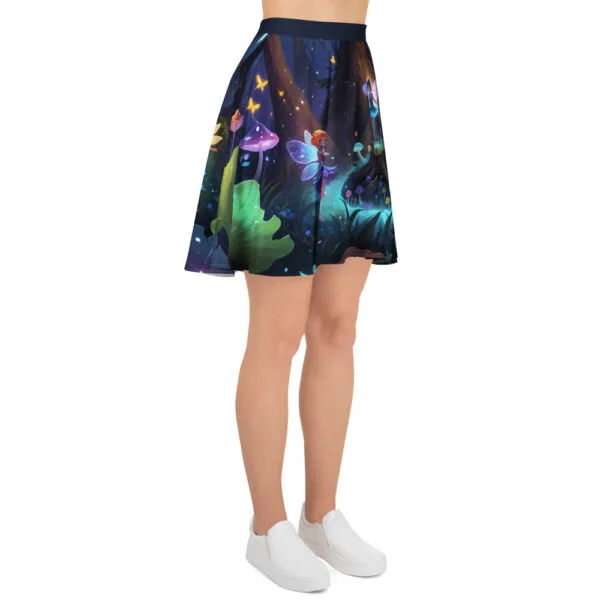 Dance at the Faerie Ring Skater Skirt - Image 8