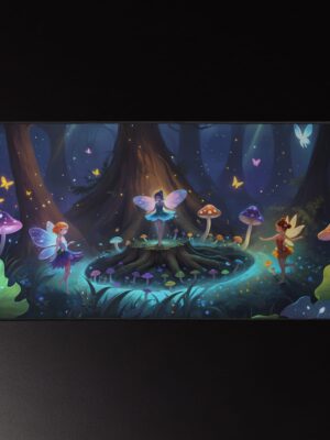 fairy desk mat