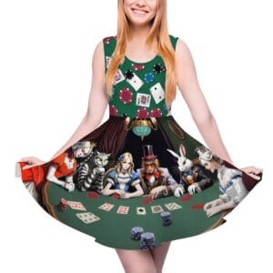 alice in wonderland skater skirt