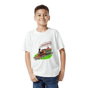 Rumi choo choo kids graphic tee