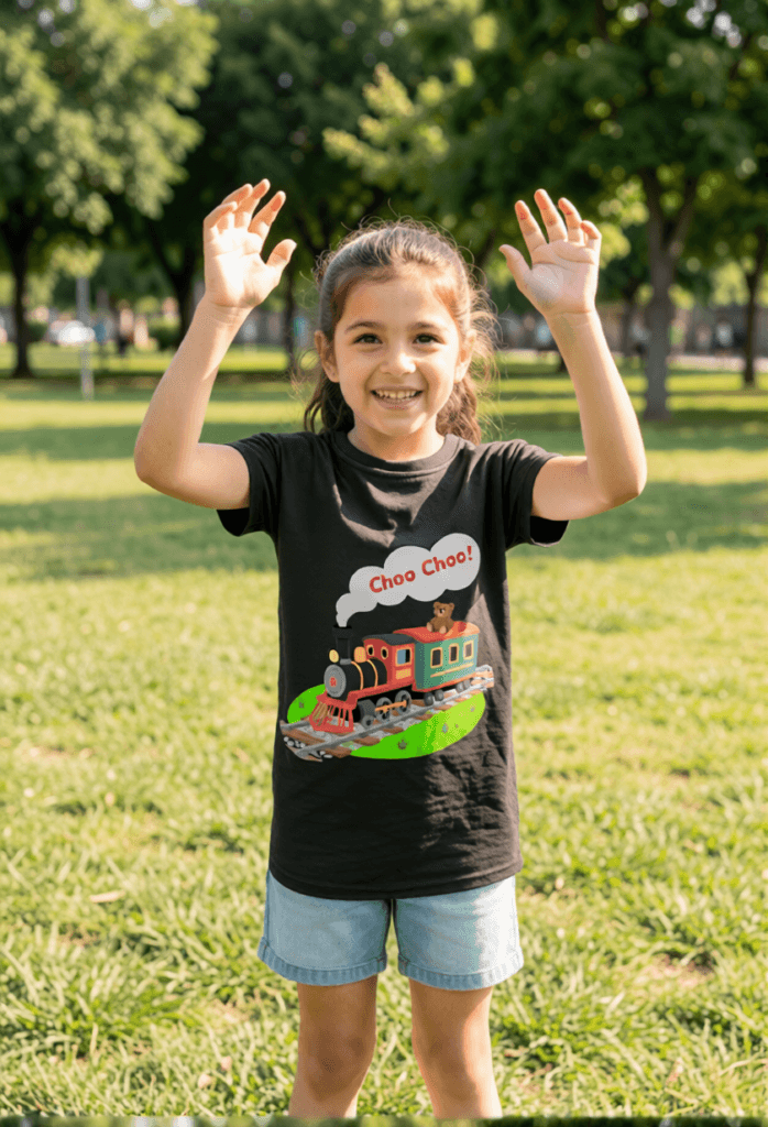 Rumi's Choo Choo Kids Graphic Tee