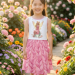 fairy petal dress for girls